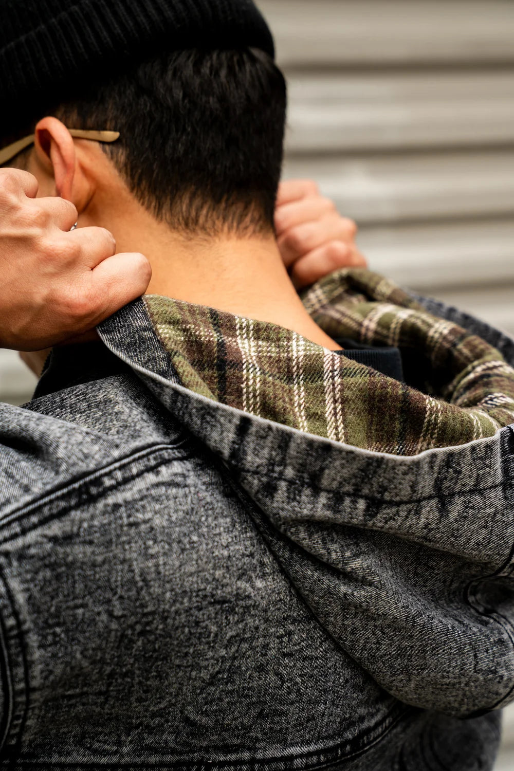 Nomad What If Denim Jacket Washed Black