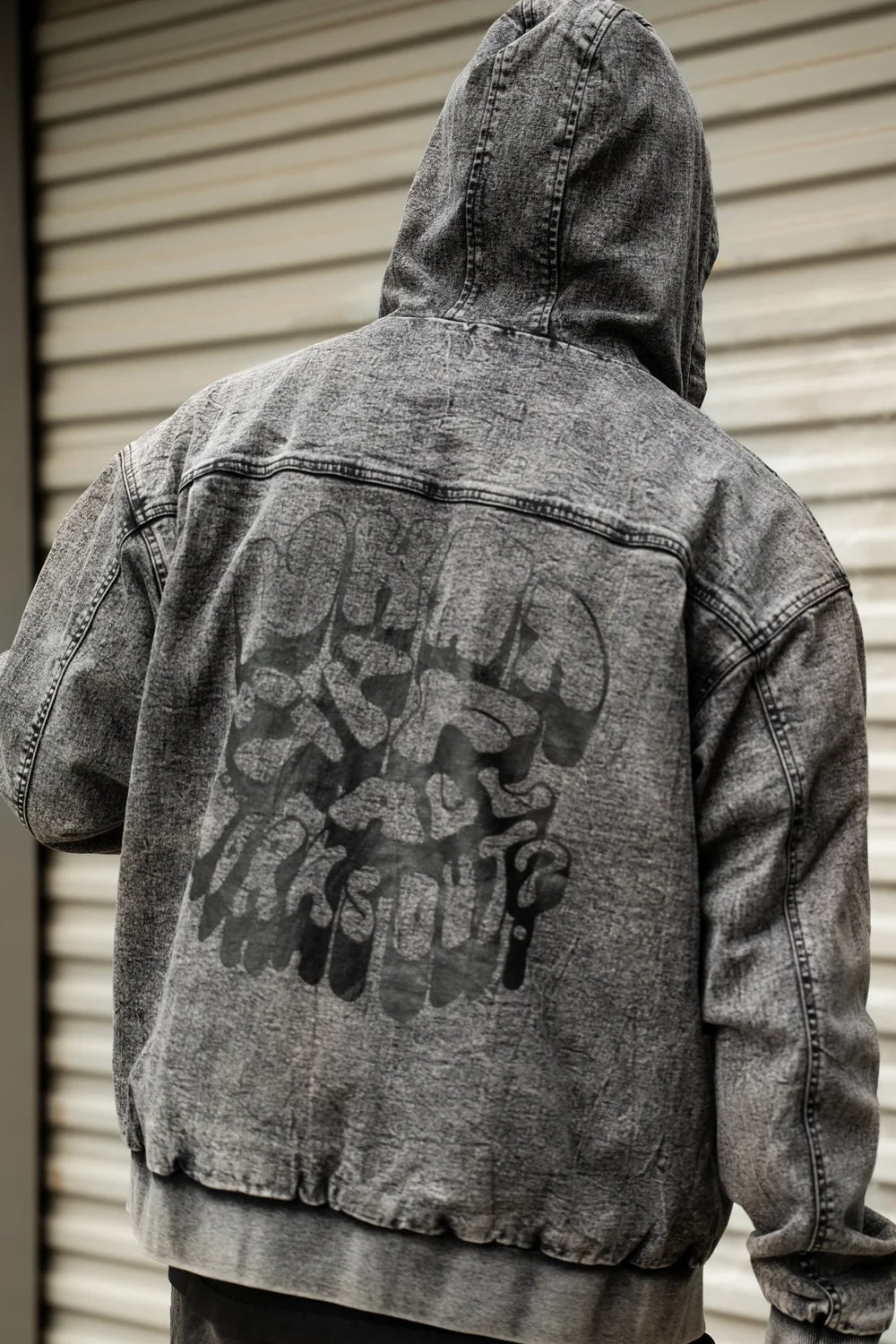 Nomad What If Denim Jacket Washed Black