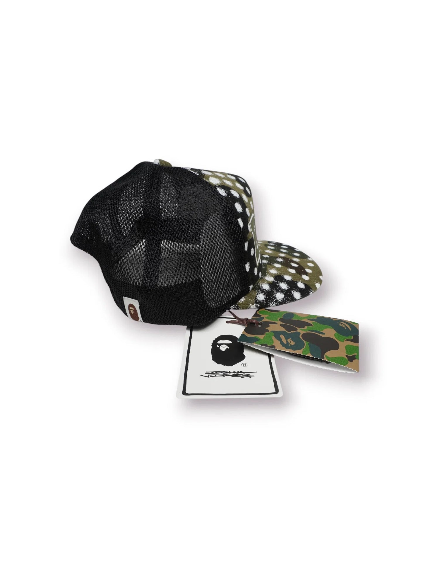 Bape x Joshua Vides Trucker Snapback Green/Black