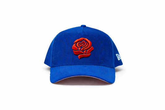 Neo Pasadena x New Era Rose 940 A-Frame Snapback Corduroy Blue