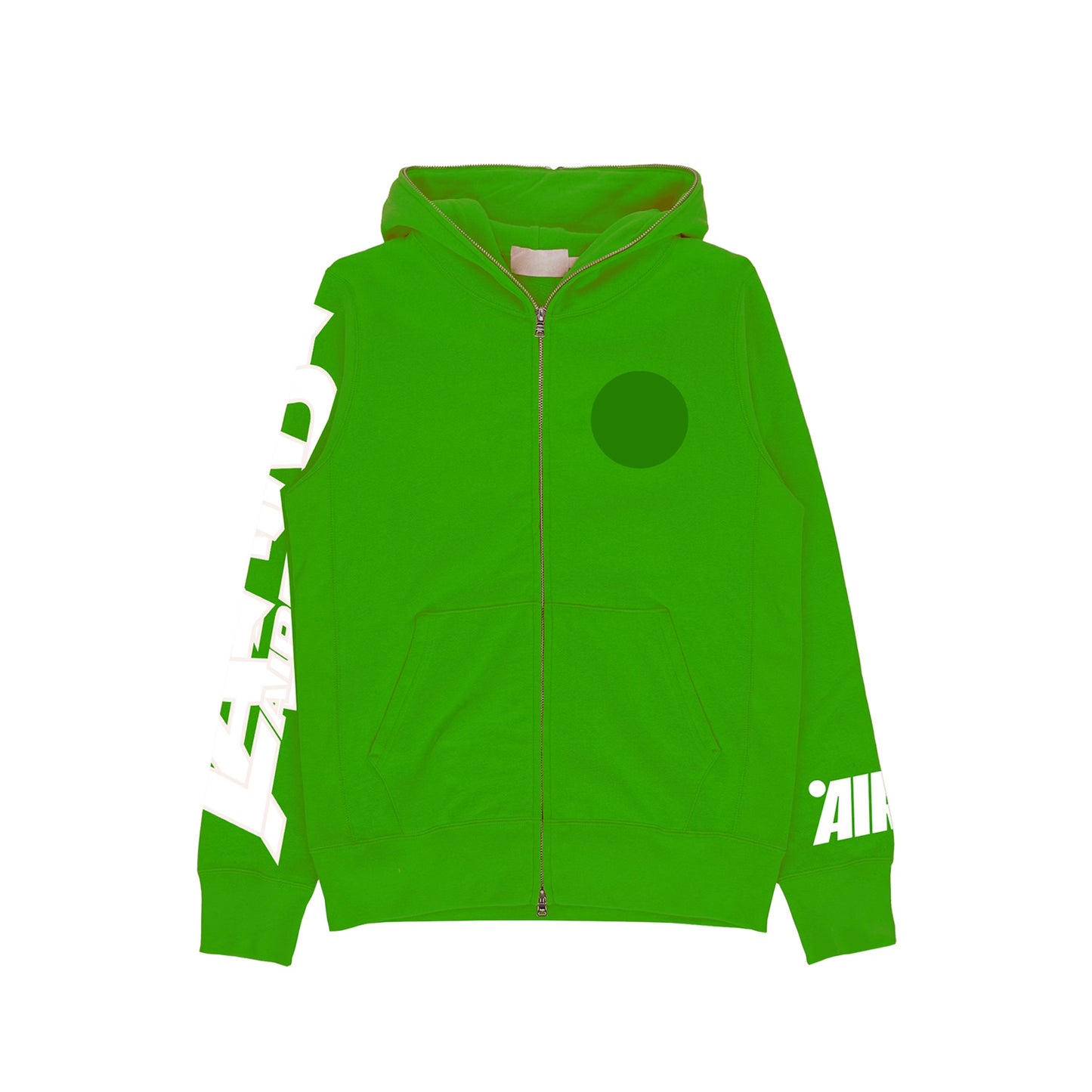 La Sainte Air Zip-Up Hoodie Green