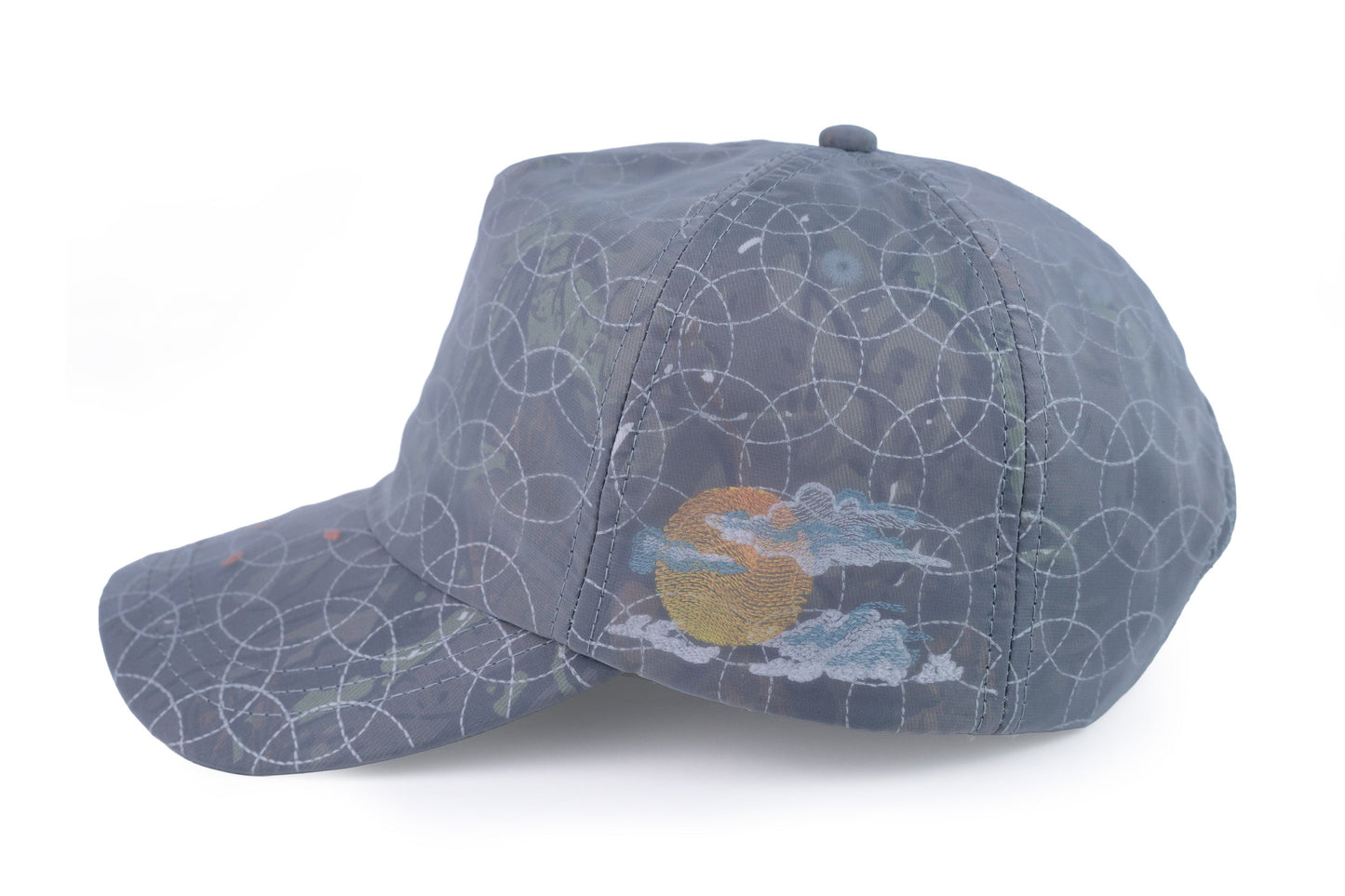 Towndust Wear away | Camo sashiko | Slate Grey / Moss Camo