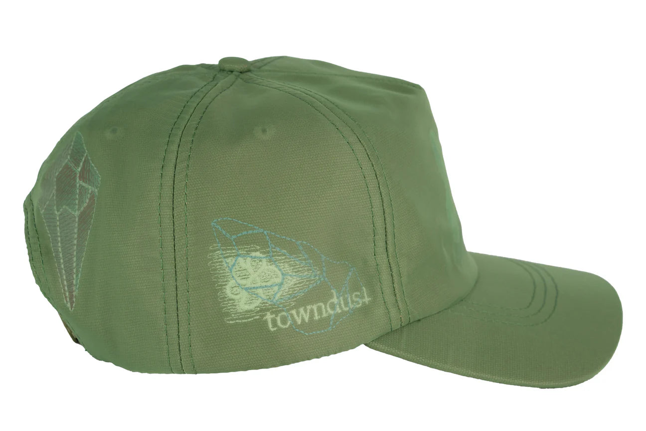 Towndust Geode Cap Snapback Moss/Olive