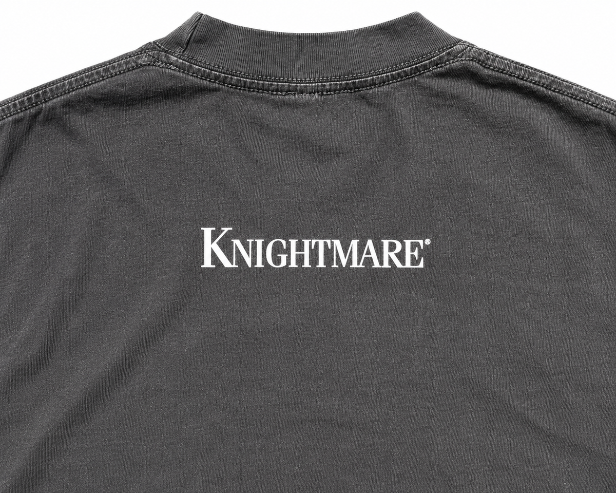Knightmare x Neo Horsemen T-Shirt Charcoal