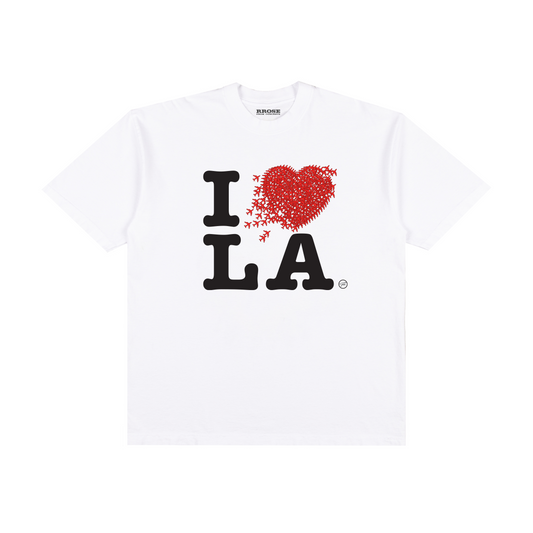 Rrose I Love LA T-Shirt White