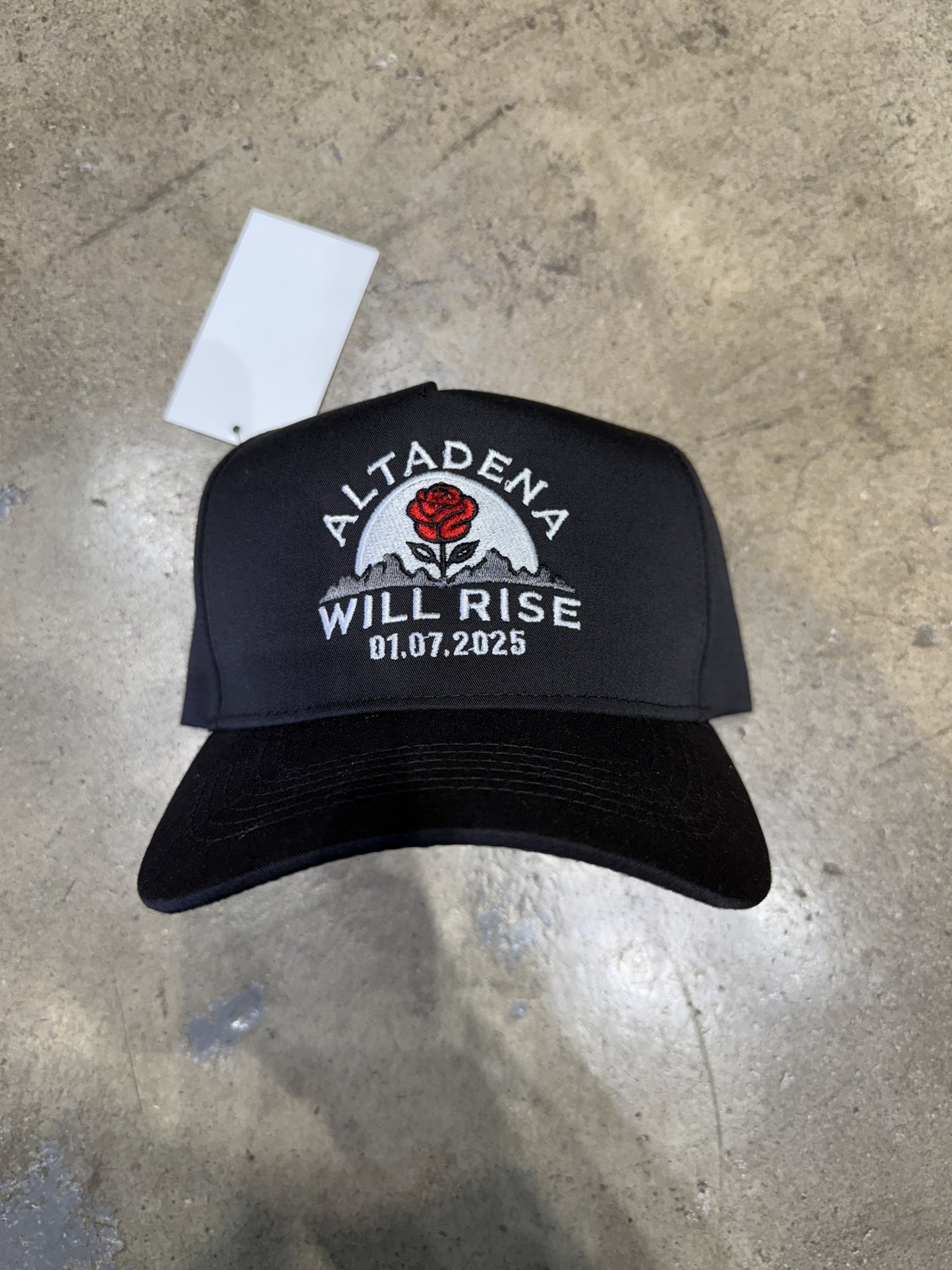 Wolf Collection Altadena Will Rise Snapback Black