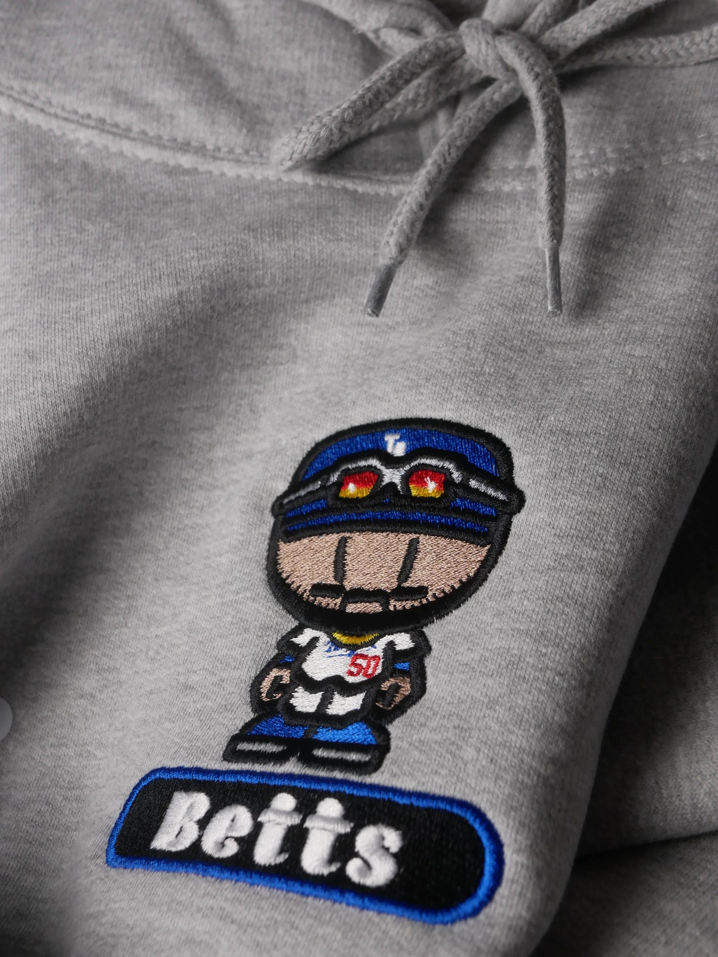 Roadside Museum Mookie Racer Hoodie Grey