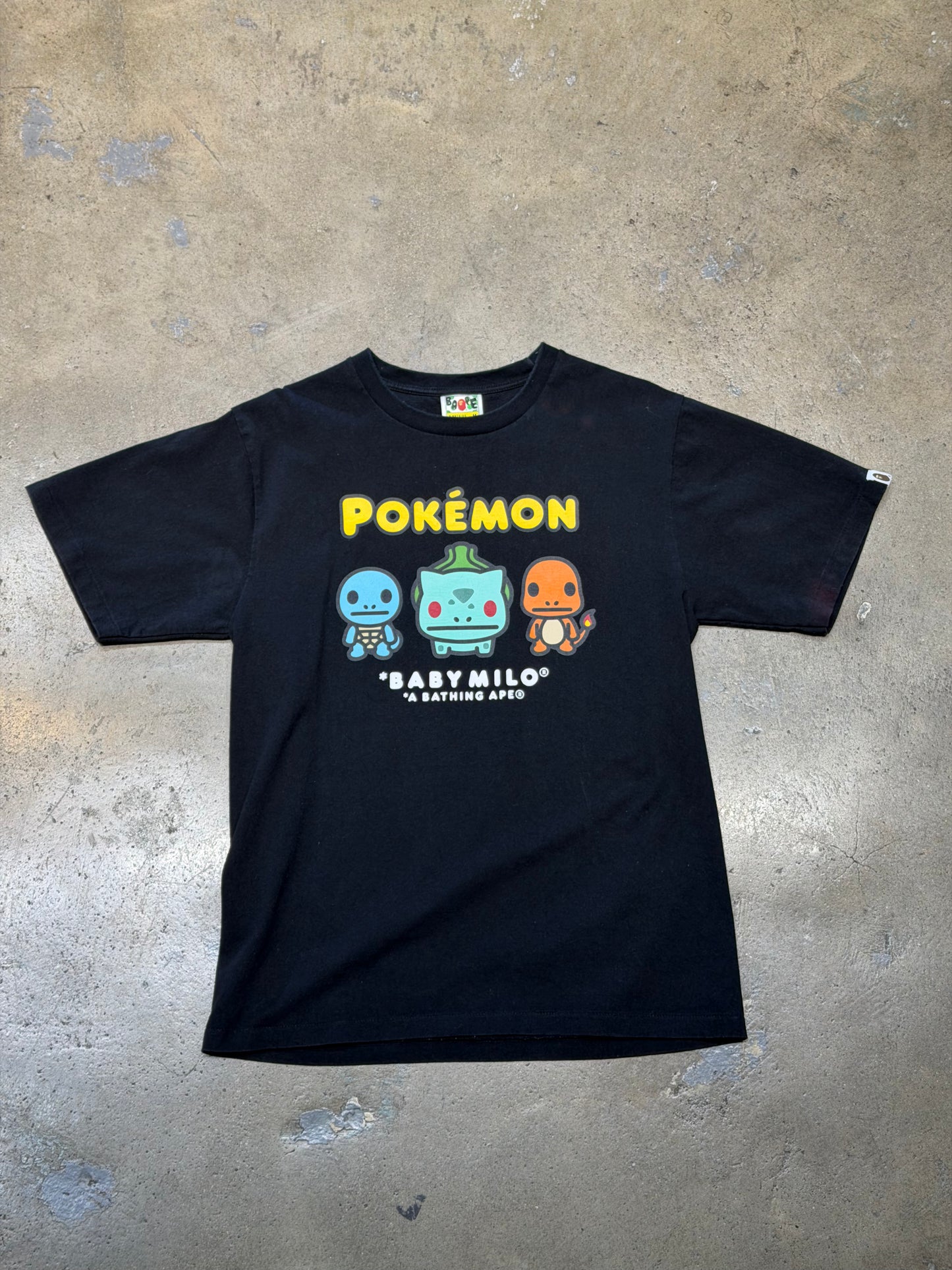 Bape x Pokemon T-Shirt Black Medium (Pre-Owned)