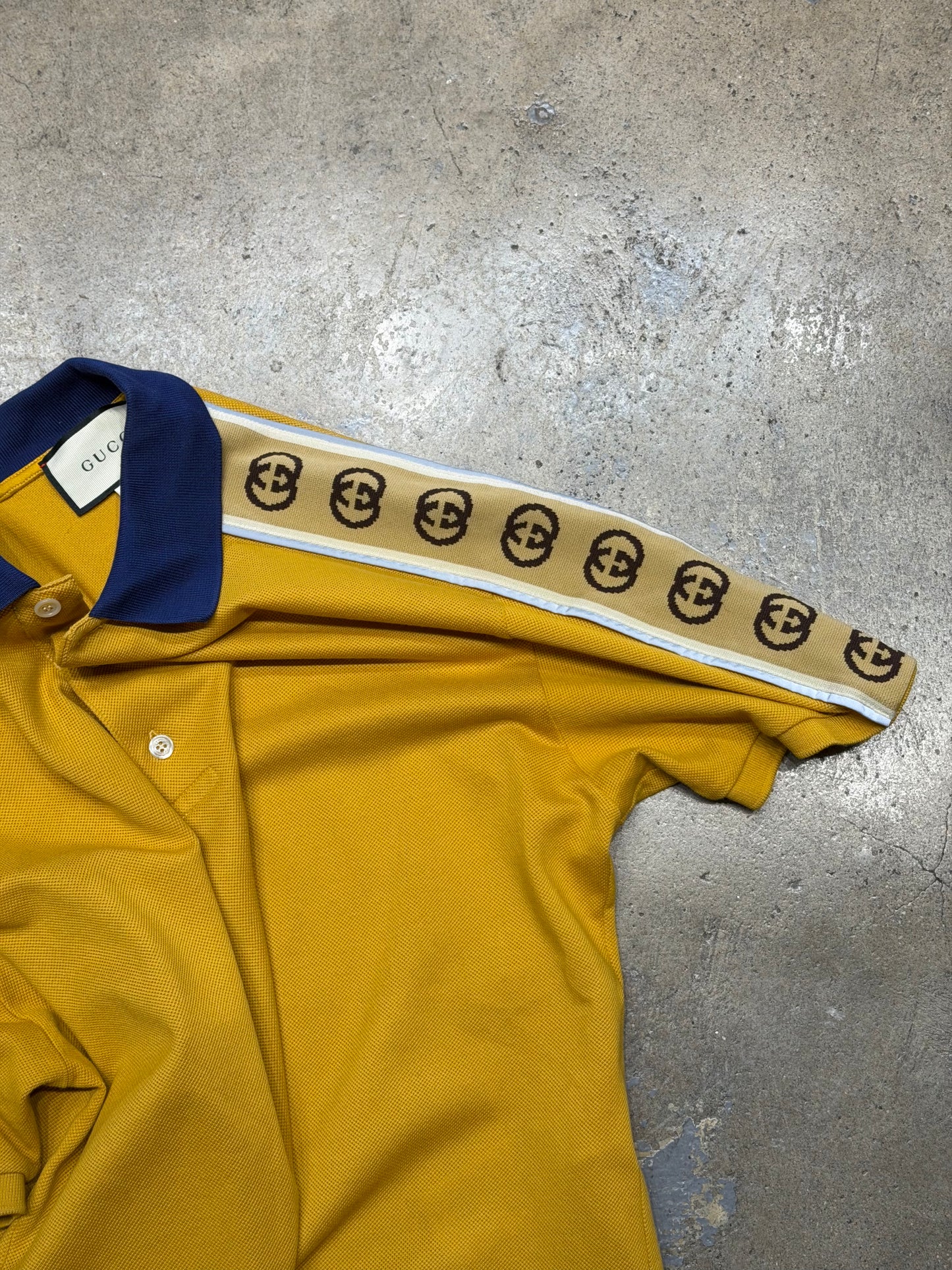 Gucci Polo Mustard Yellow Large (Pre-Owned)
