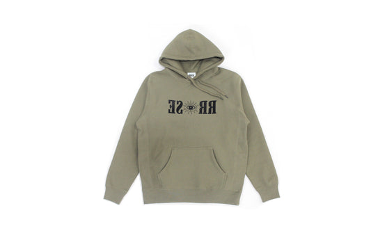 Rrose Eye Witness Hoodie Olive Green