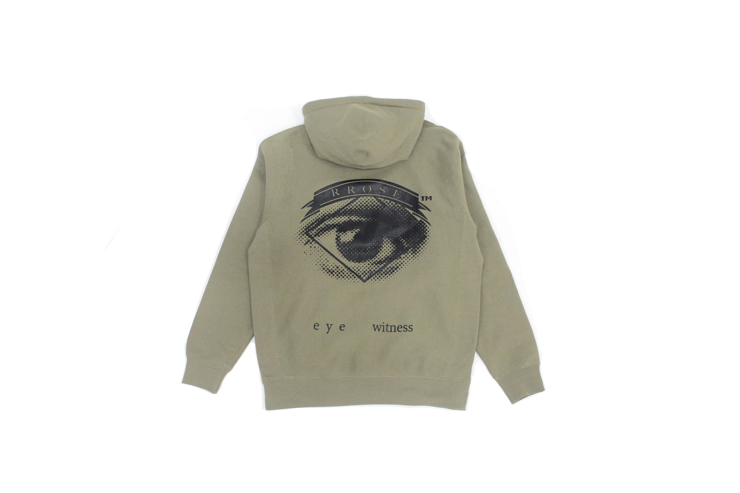 Rrose Eye Witness Hoodie Olive Green