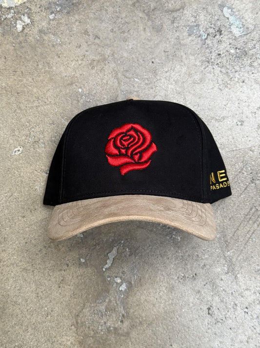 Neo Rose Suede Pack Black/Tan Snapback