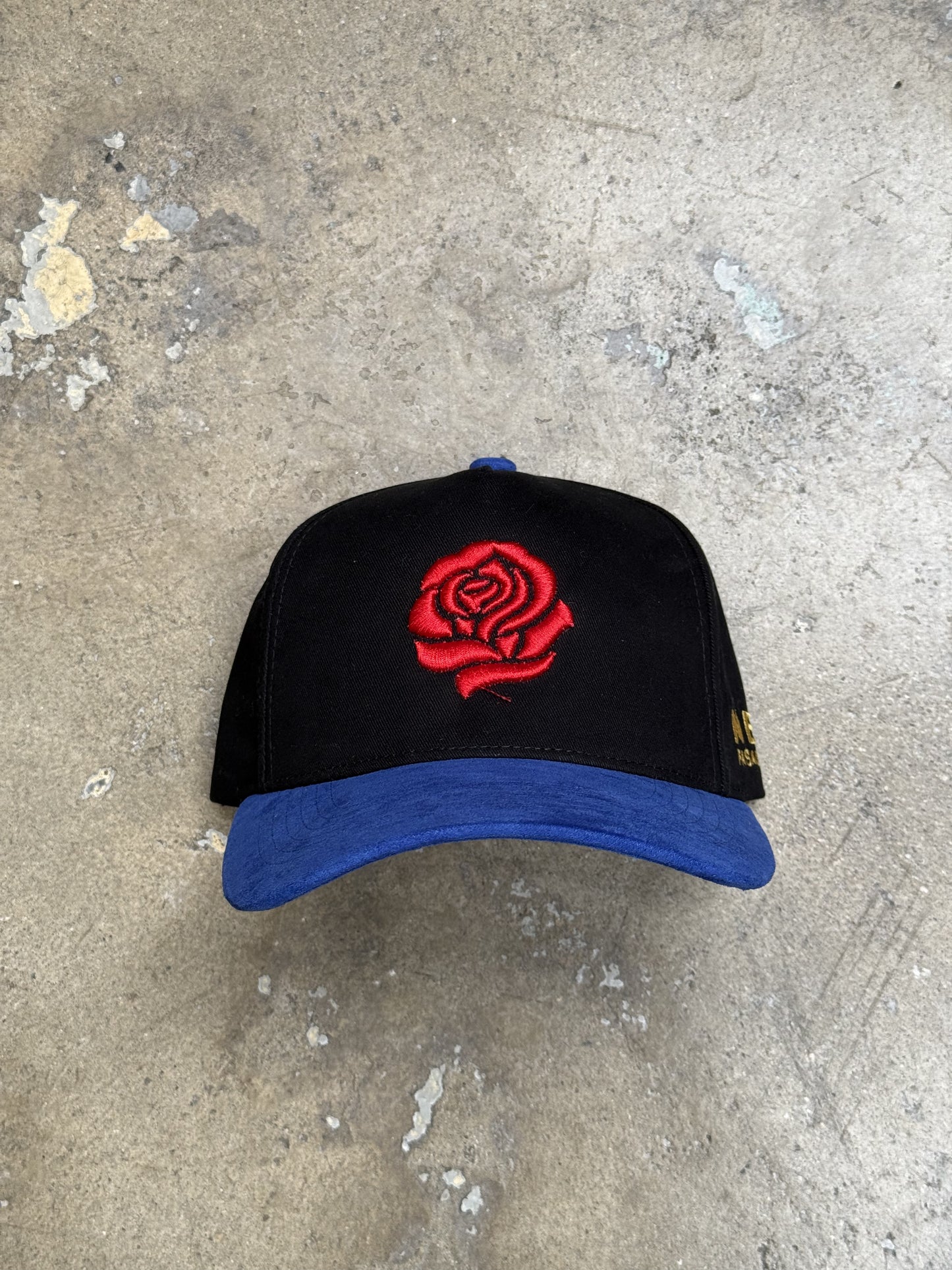 Neo Rose Suede Pack Black/Blue Snapback