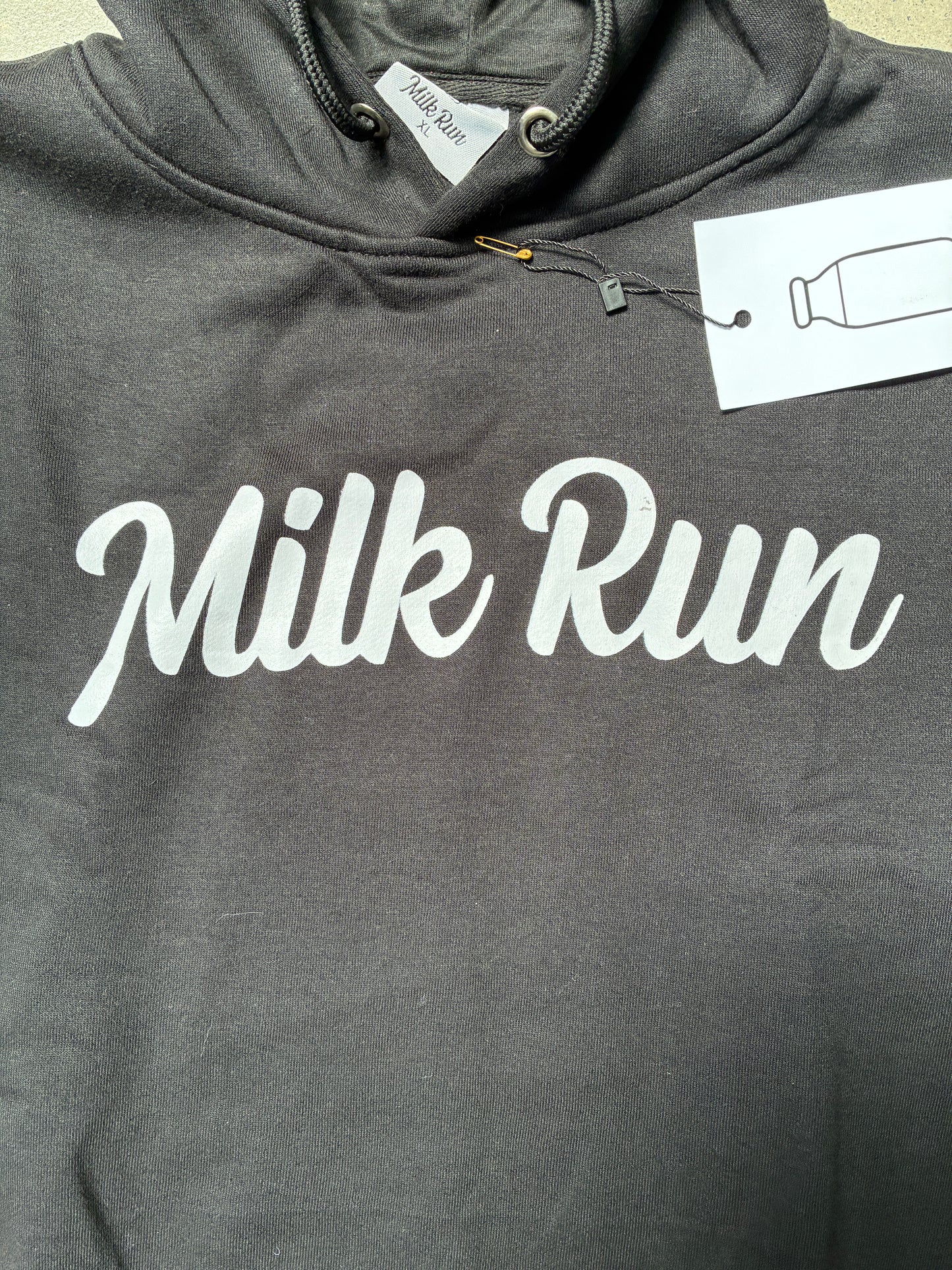 Milk Run Money Cat Hoodie Black XL