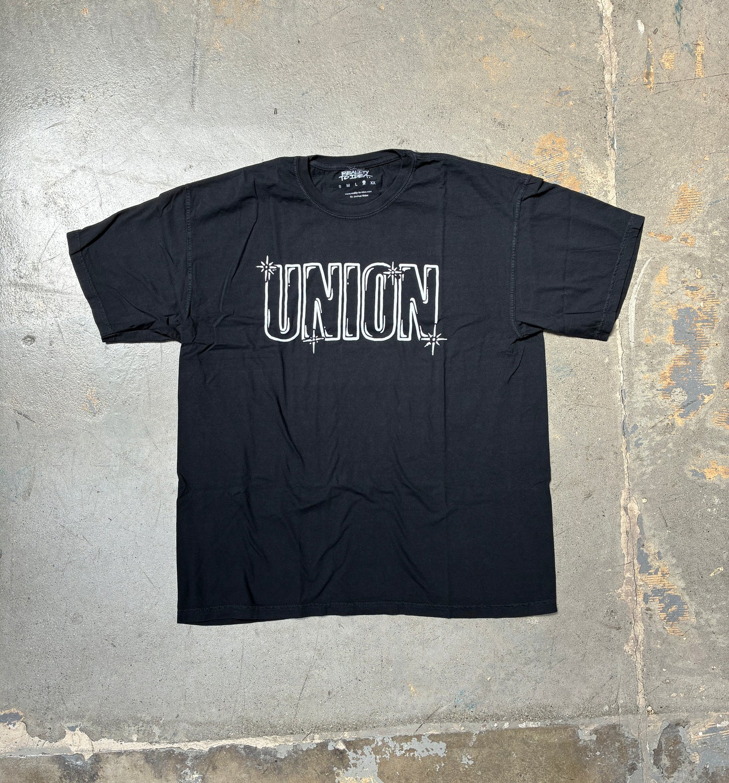 Union x Reality to Idea Joshua Vides T-Shirt Black XL