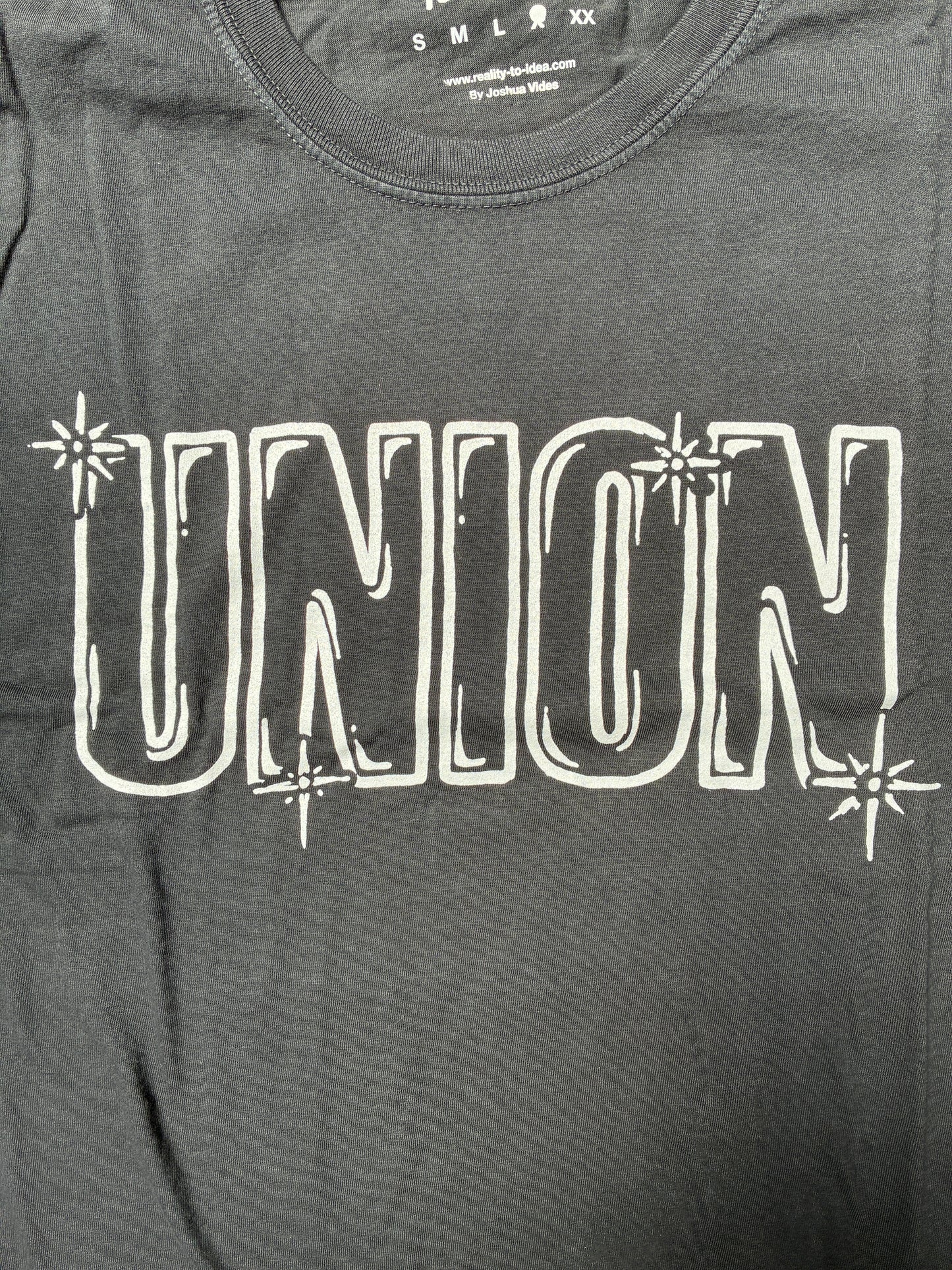 Union x Reality to Idea Joshua Vides T-Shirt Black XL