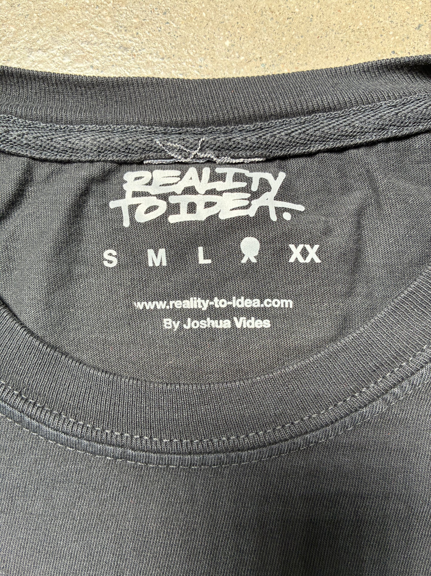 Union x Reality to Idea Joshua Vides T-Shirt Black XL