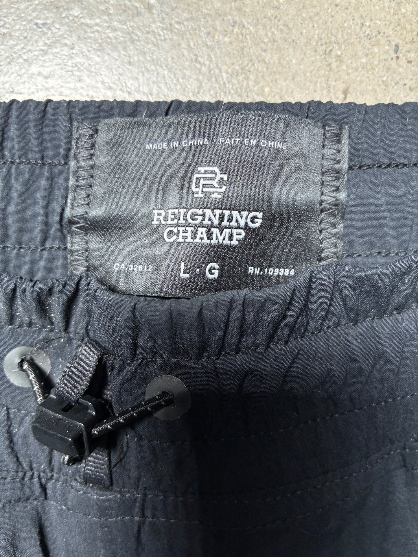 Reigning Champ Nylon Standard Pants (Large) (Pre-Owned)