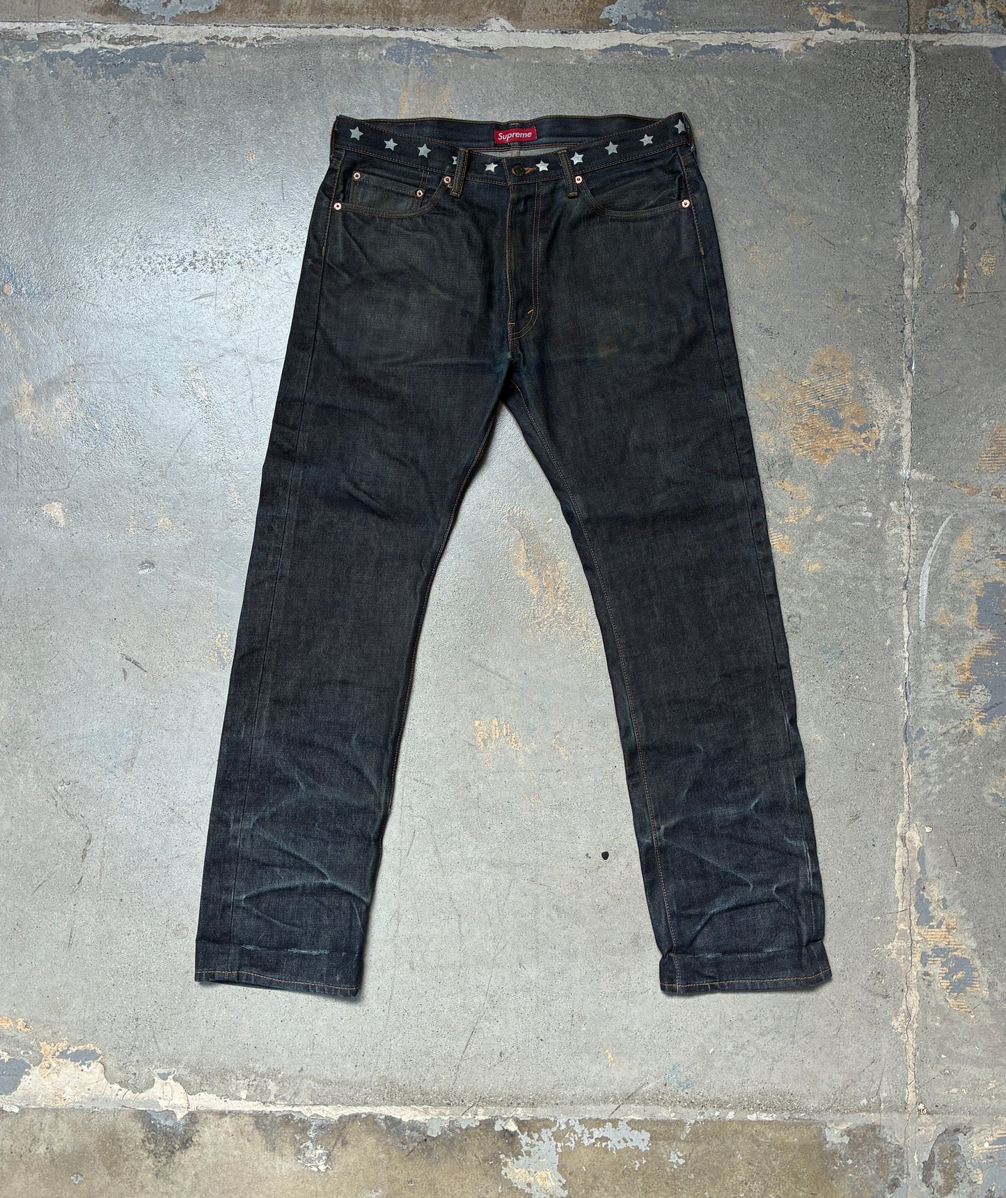 Supreme x Levi's Stars Denim (34) (Pre-Owned)