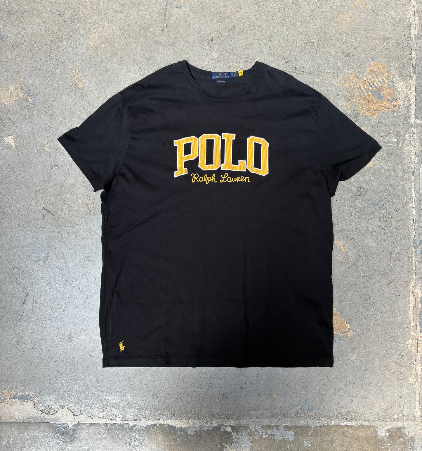 Polo Ralph Lauren T-Shirt Black (XL) (Pre-Owned)