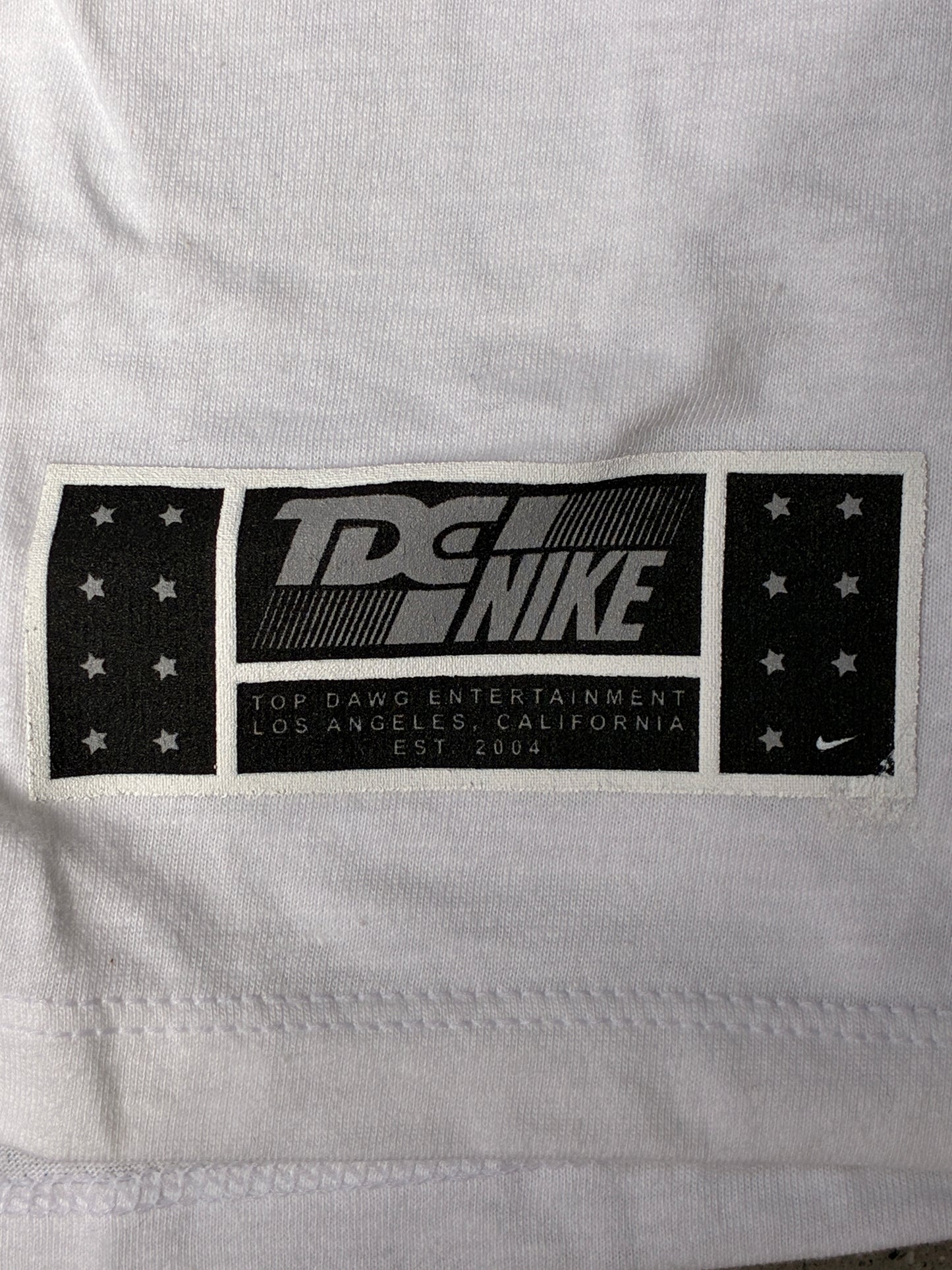 Nike x TDE Kendrick DAMN L/S T-Shirt White XL