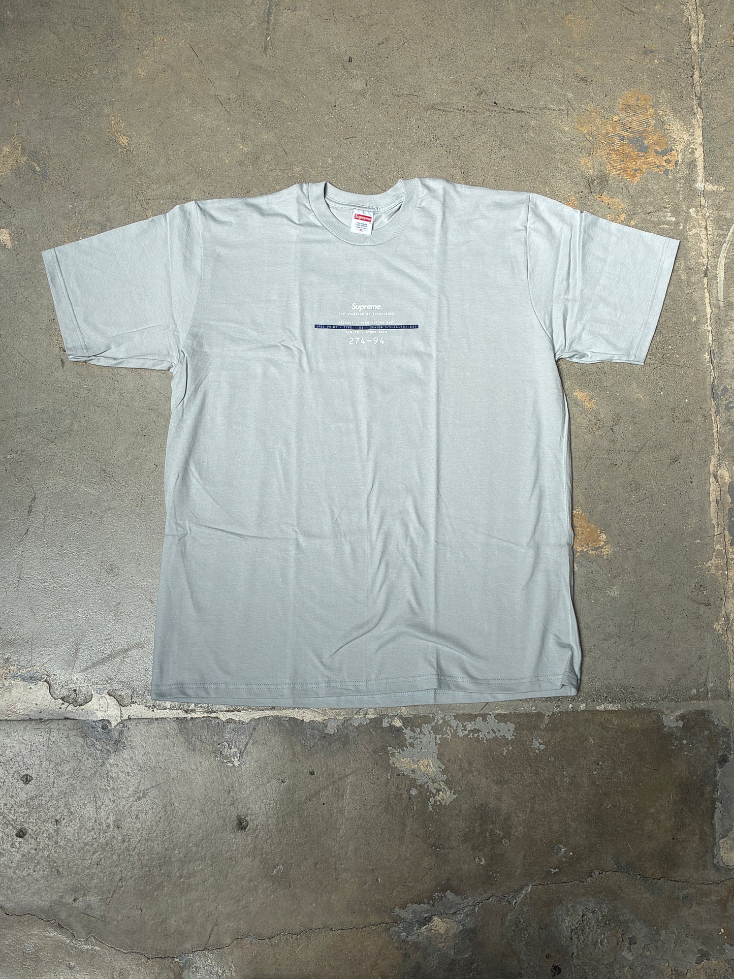Supreme Standard of Excellence Grey/Blue XL