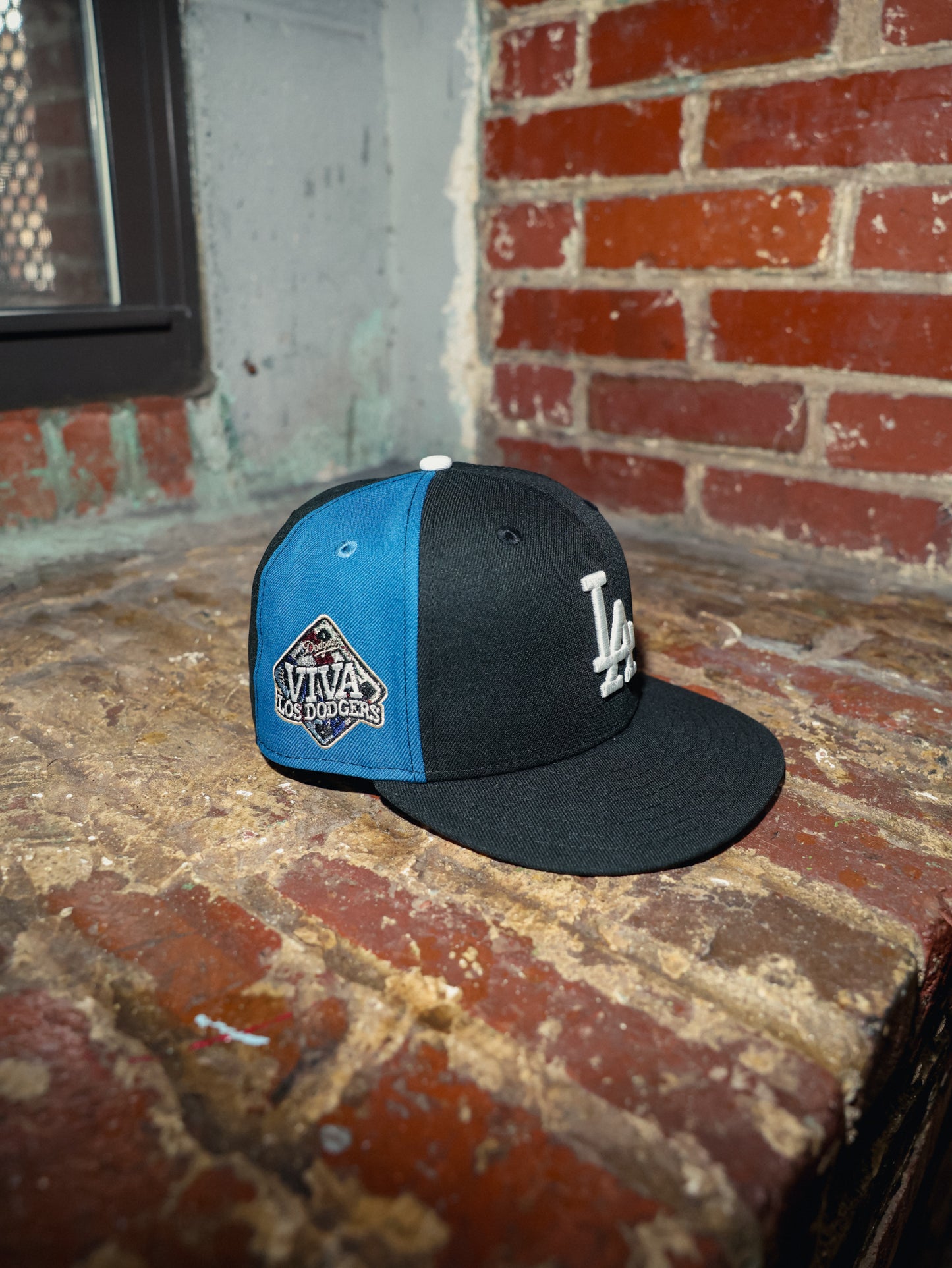 New Era 5950 LA Dodgers Viva Los Dodgers "Here & Now" Black/Blue