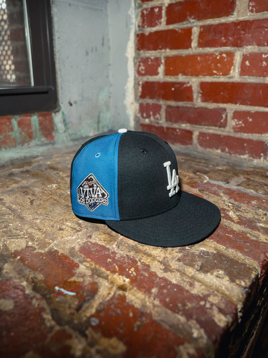 New Era 5950 LA Dodgers Viva Los Dodgers "Here & Now" Black/Blue