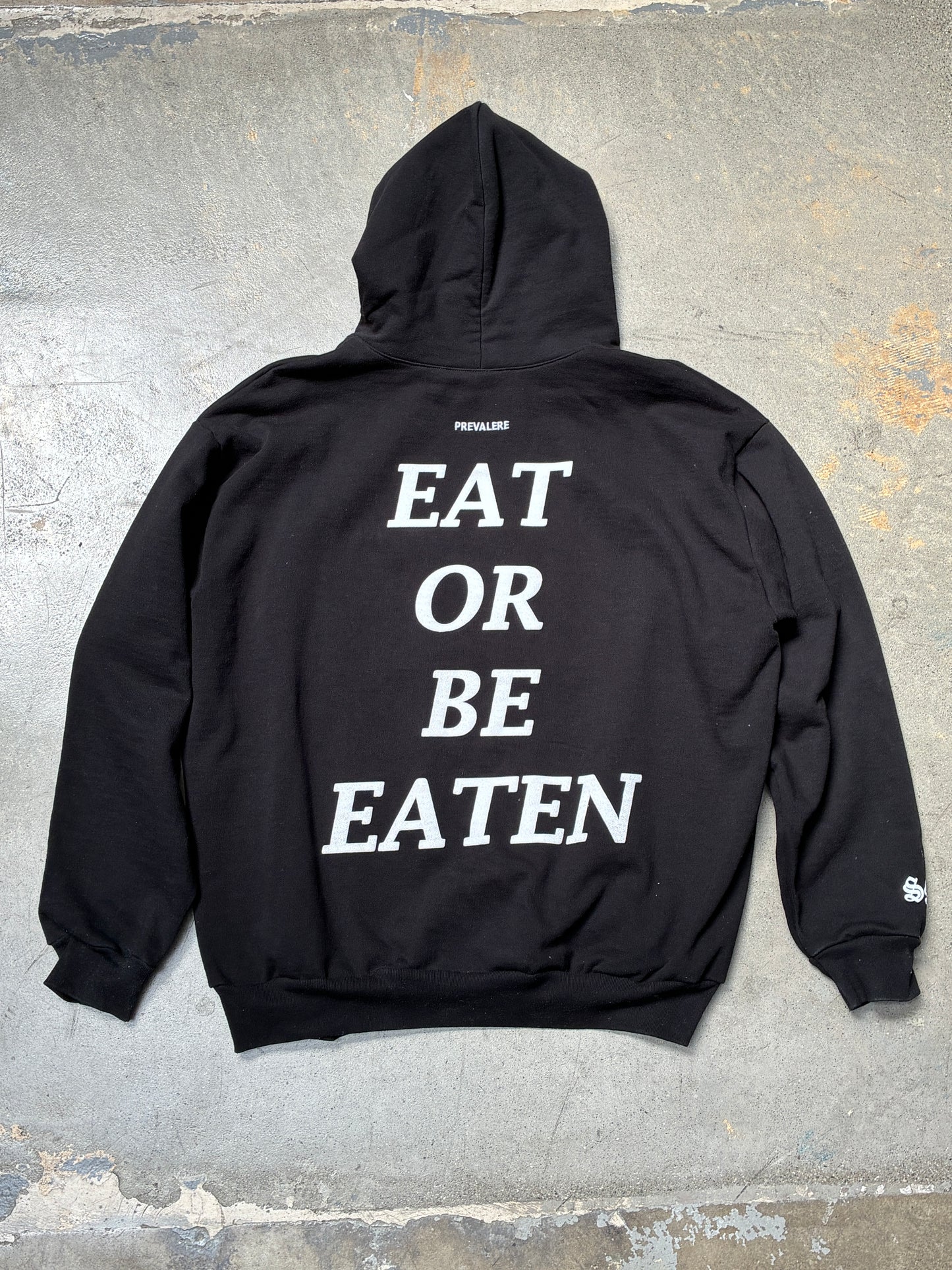 Prevalere Eat or Be Eaten Dog Hoodie XL/2XL (Pre-Owned)