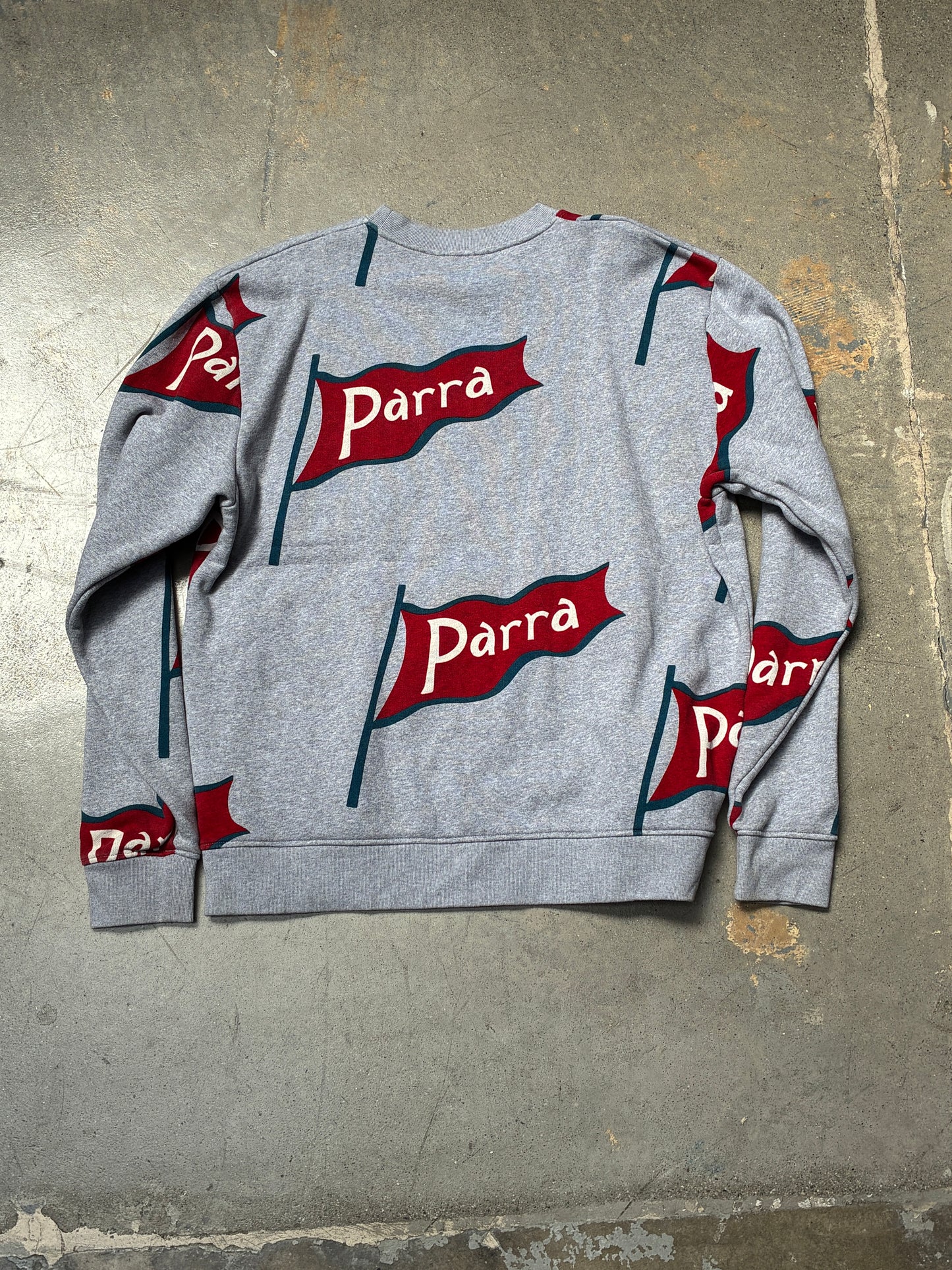 Parra Red Flag Crewneck Grey 2XL (Pre-Owned)
