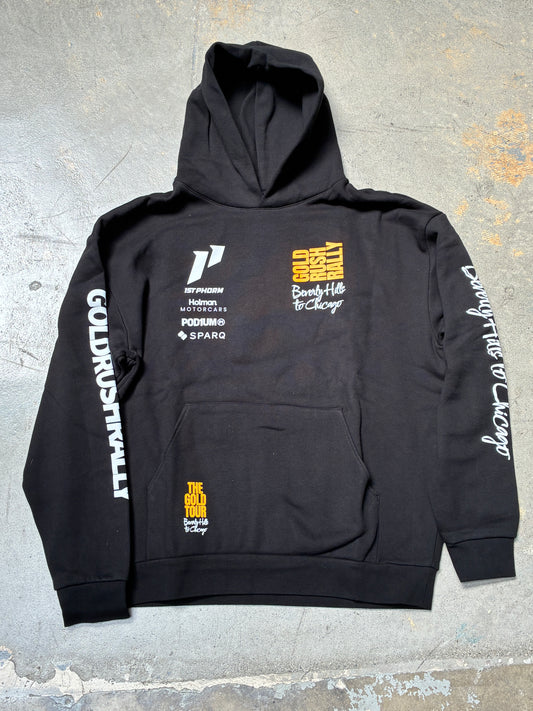 Gold Rush Rally BH to Chi Hoodie Black XL