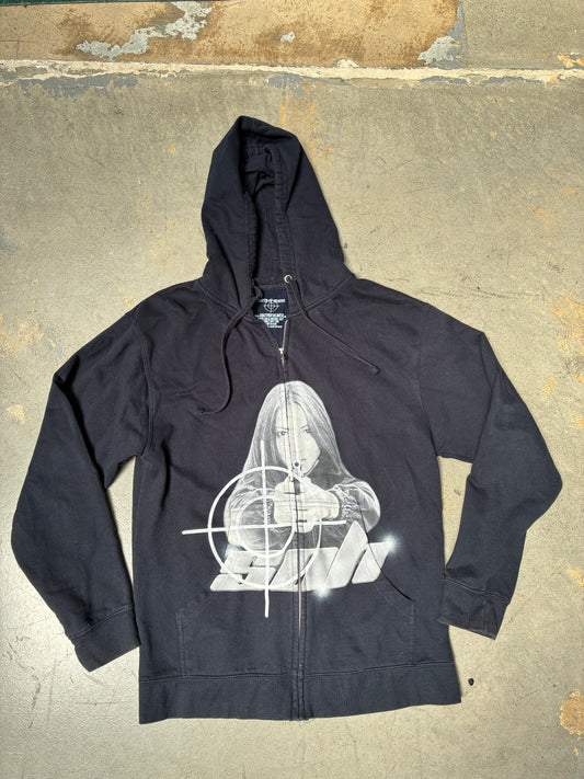 South of Heaven Bullseye V1 Zip-Up Hoodie Navy Medium (Pre-Owned)