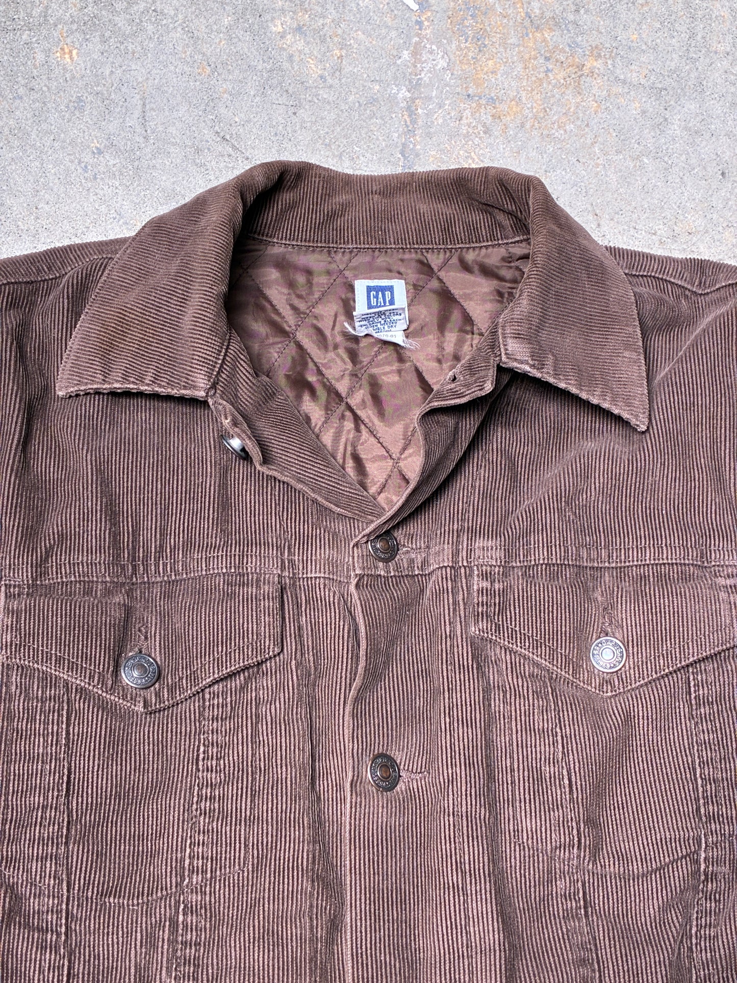 Gap Corduroy Jacket Brown XS (Pre-Owned