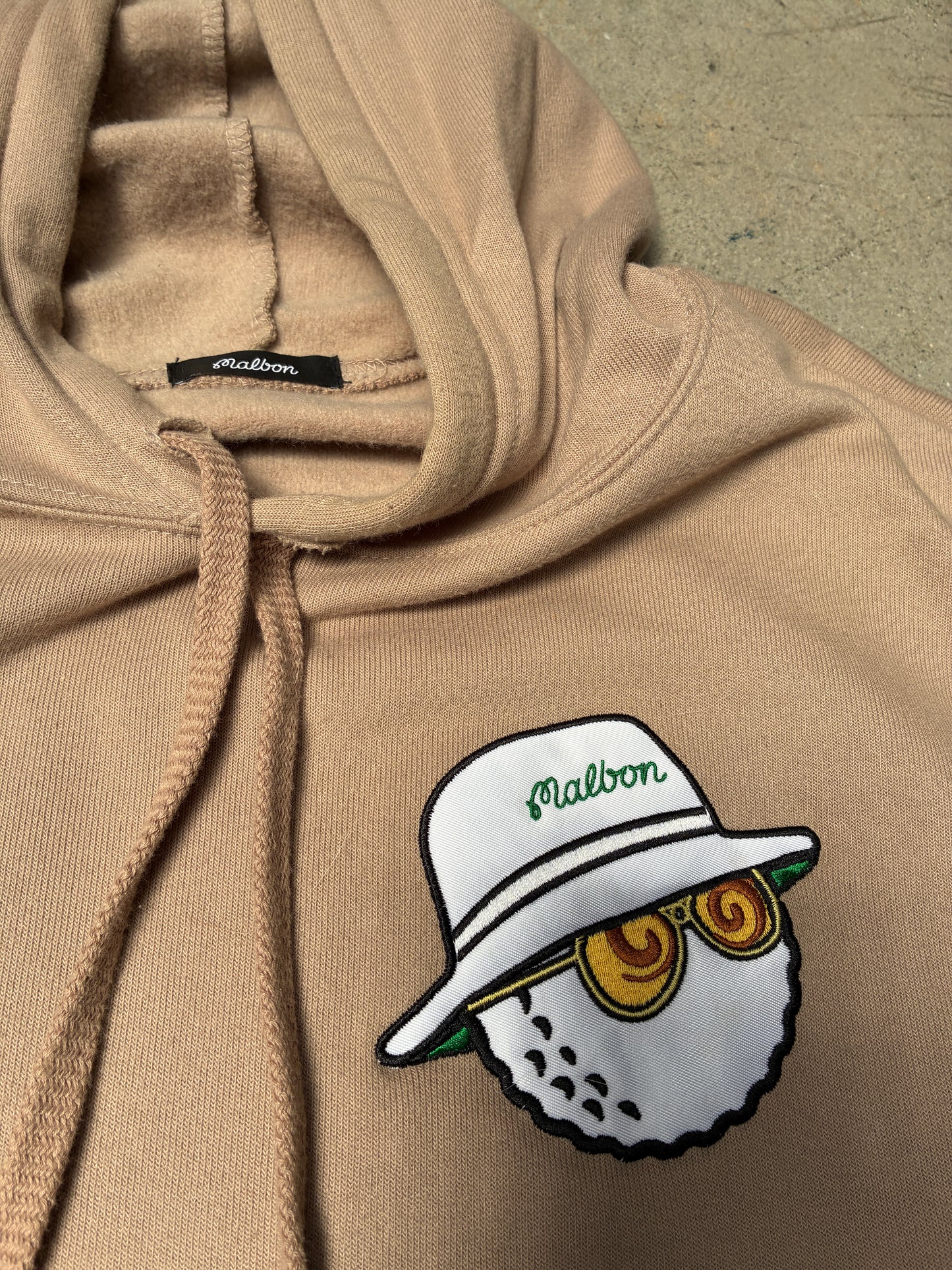 Malbon Buckets Hoodie Tan (Large) (Pre-Owned)