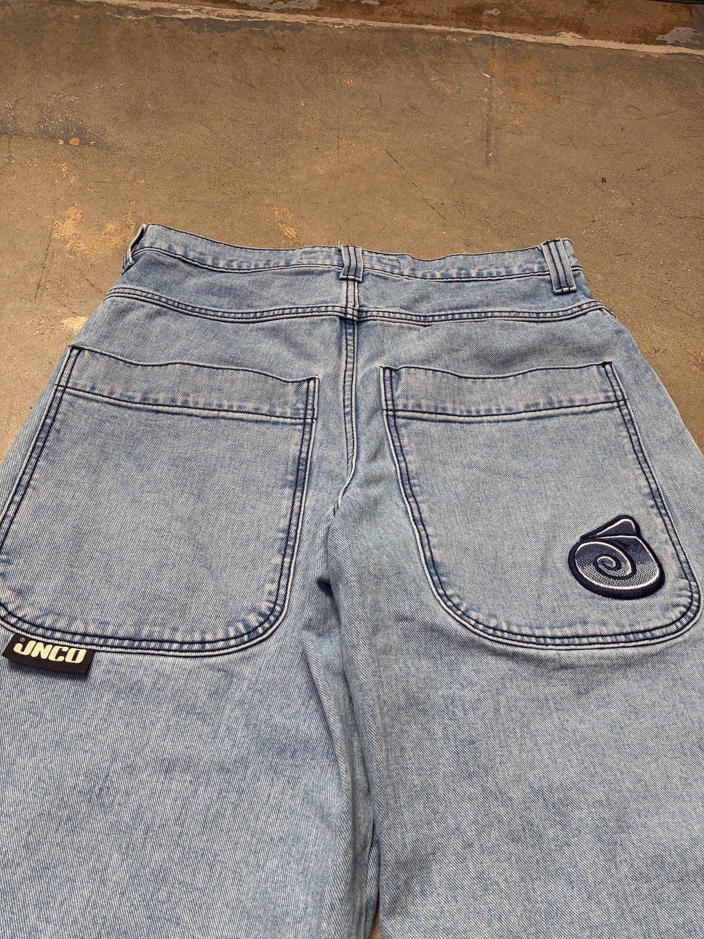 JNCO 101 Twin Cannon Antique Blue 34x28 (Pre-Owned)