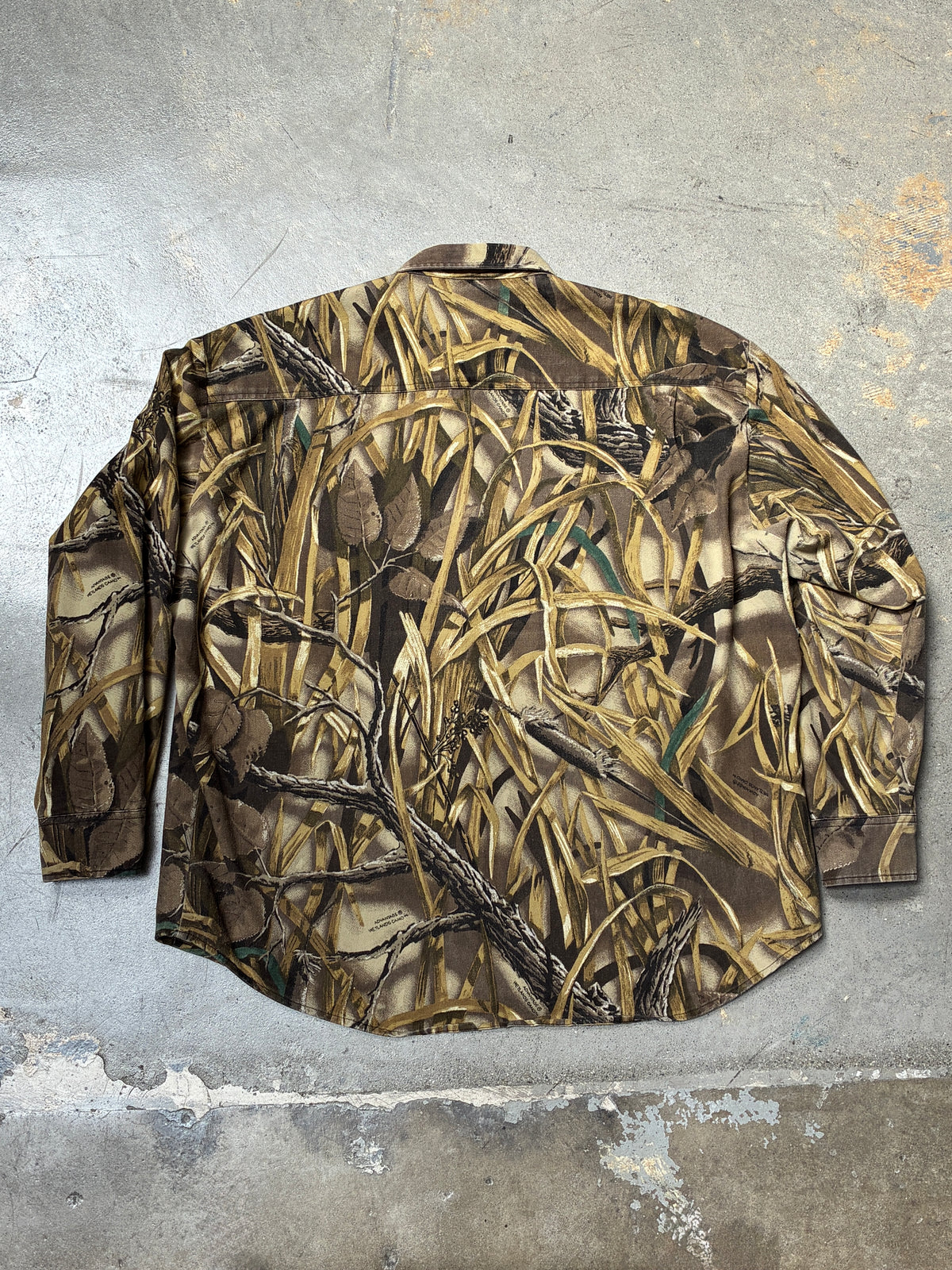 Vintage Cabela's Realtree Camo Button Up Shirt XL (Pre-Owned)
