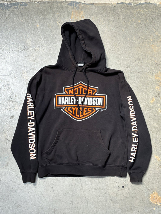 Harley Davidson Huntington Beach Hoodie Black Medium (Pre-Owned)