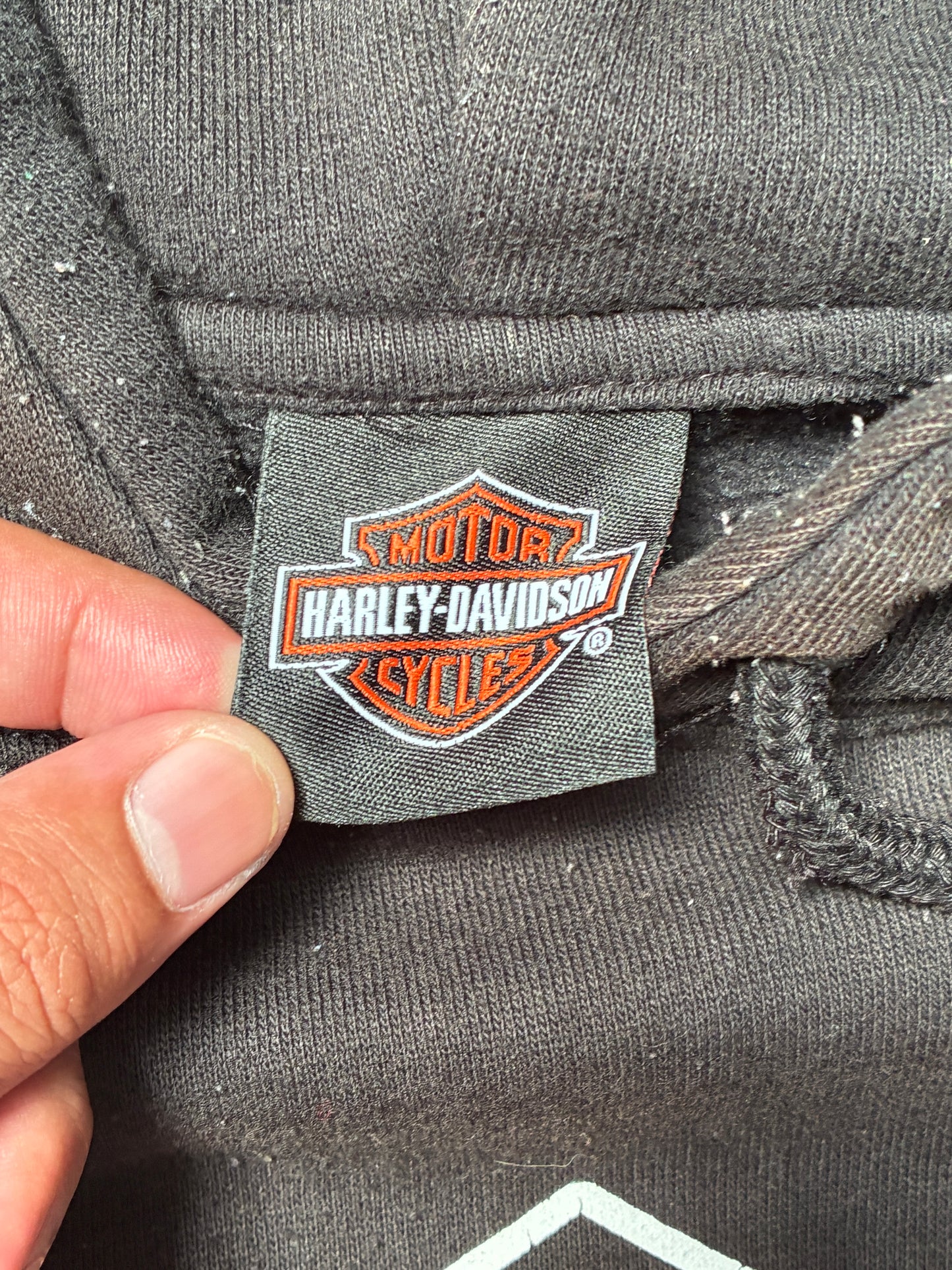 Harley Davidson Huntington Beach Hoodie Black Medium (Pre-Owned)