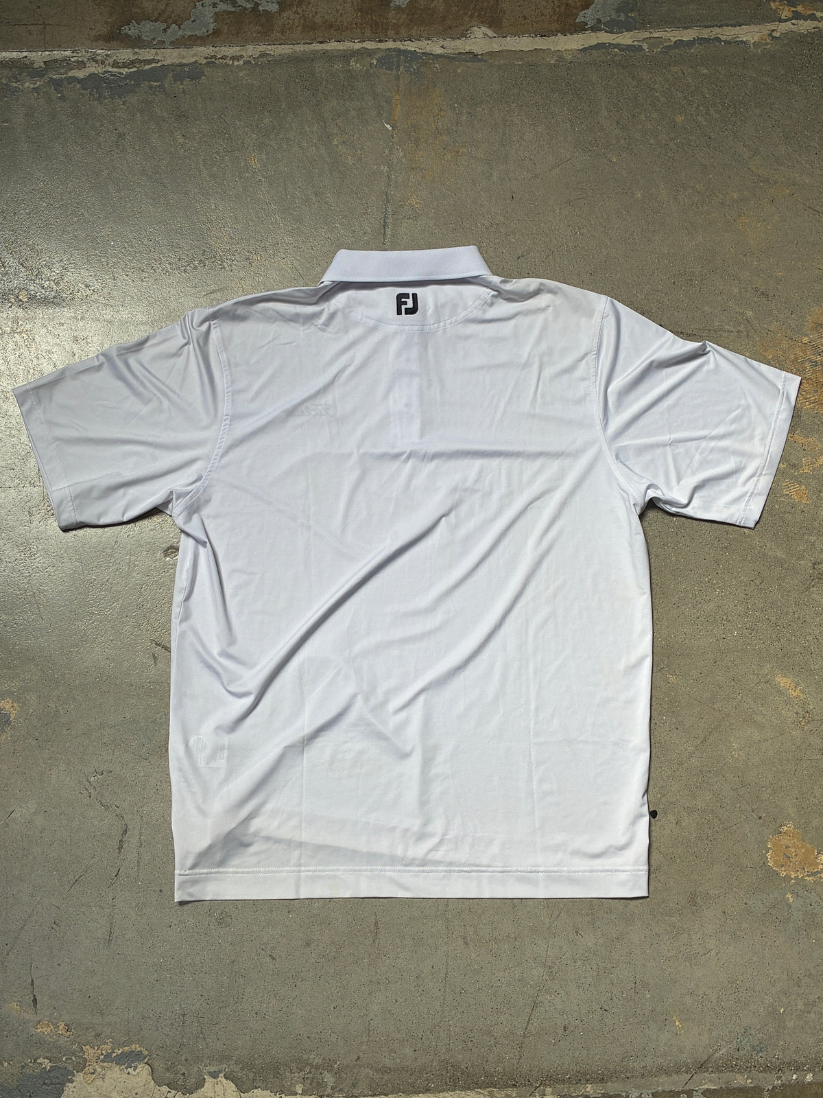 Titleist x Footjoy Logo Polo White XL