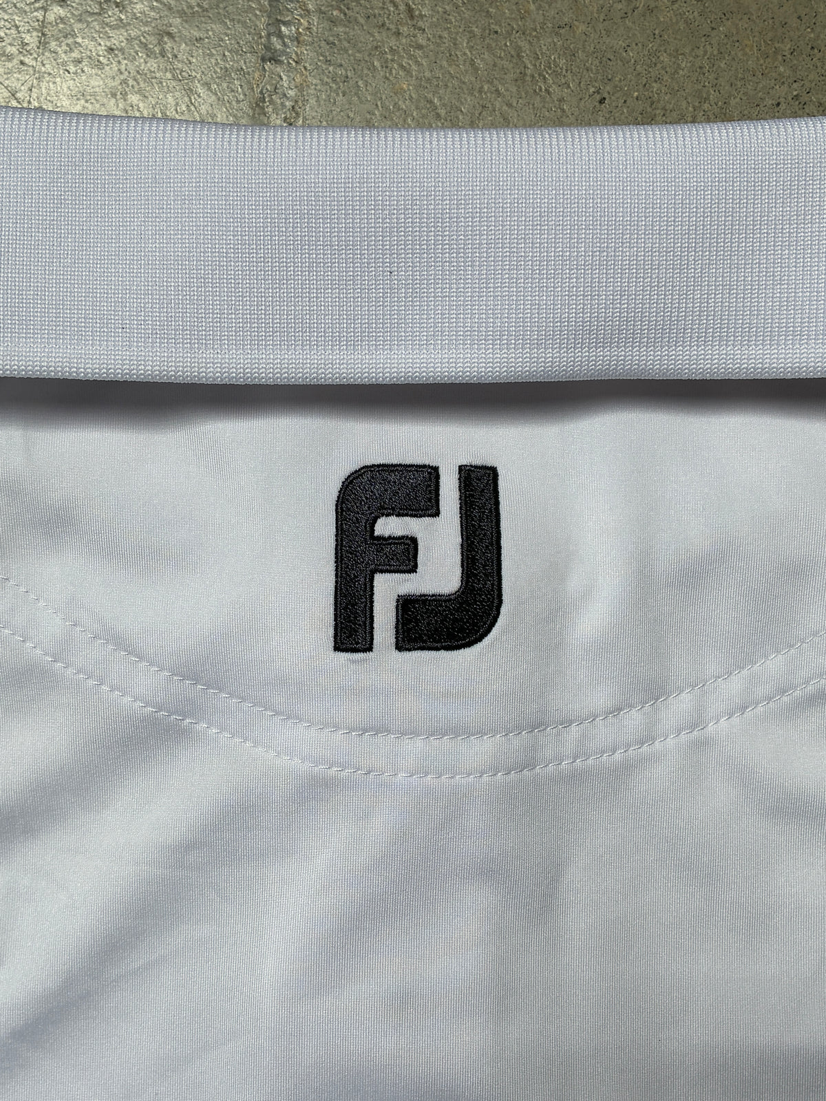 Titleist x Footjoy Logo Polo White XL