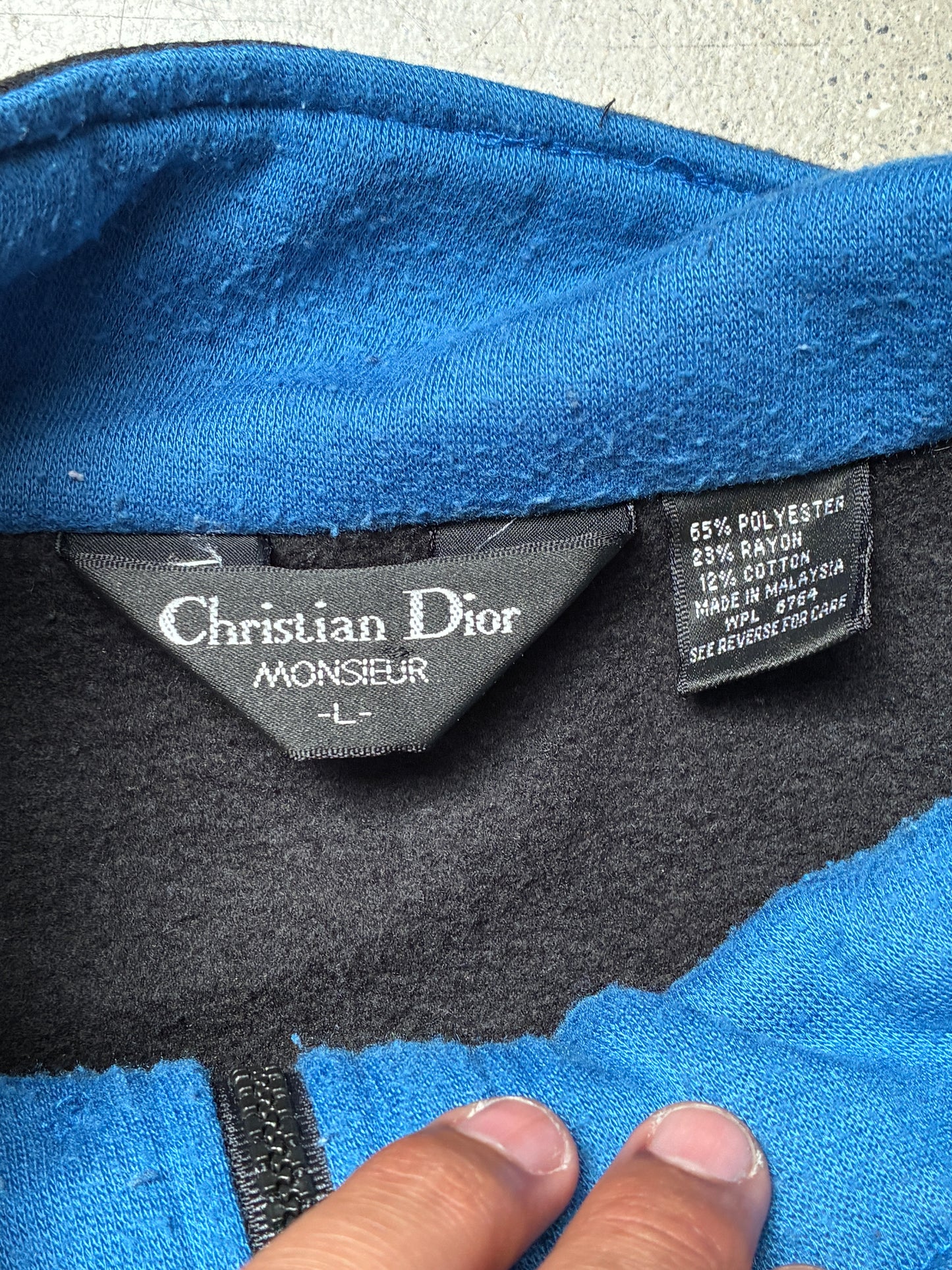Vintage Christian Dior Monsieur Jacket Black Large (Pre-Owned)