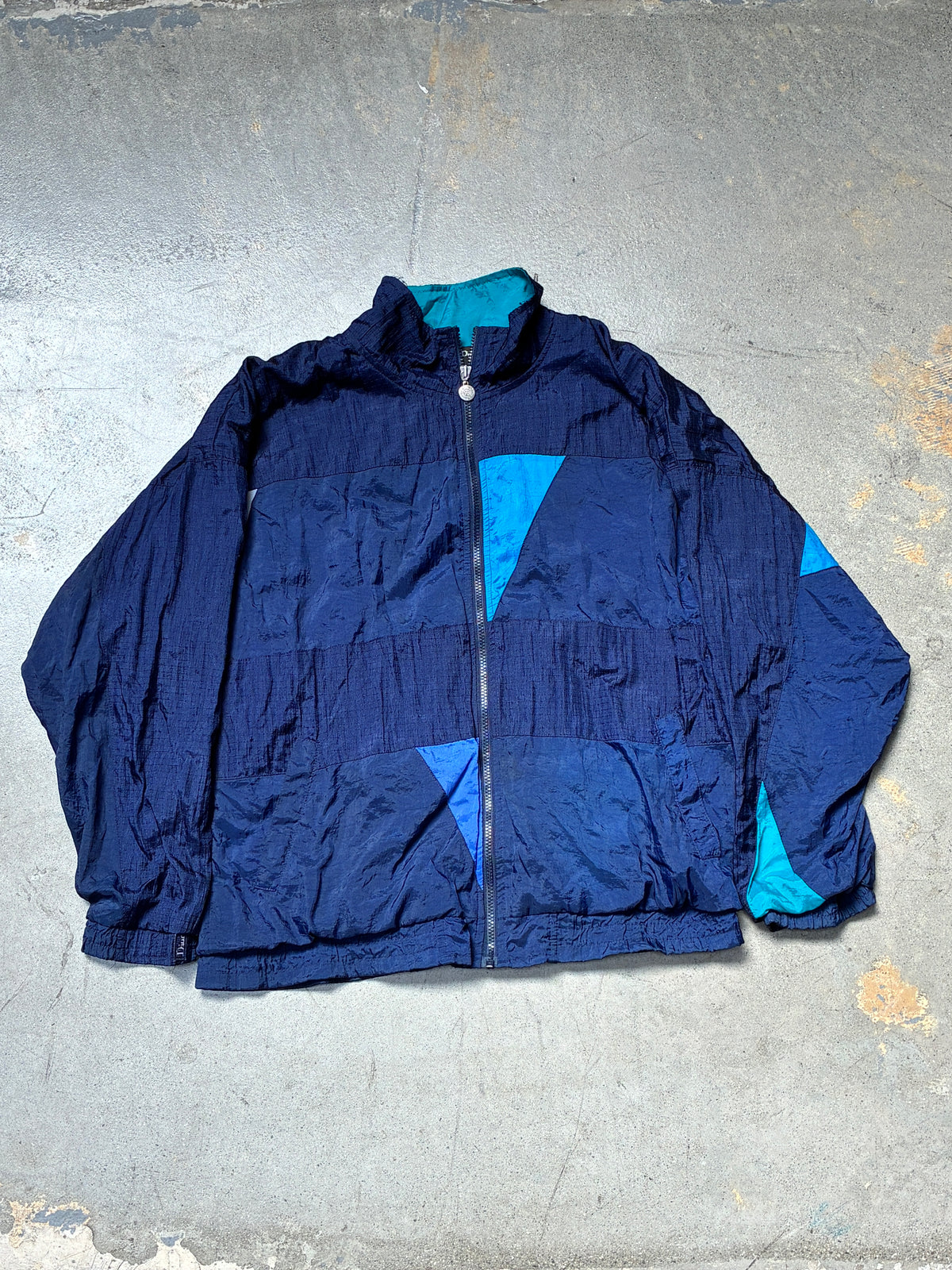 Vintage Christian Dior Monsieur Nylon Jacket Navy Medium (Pre-Owned)