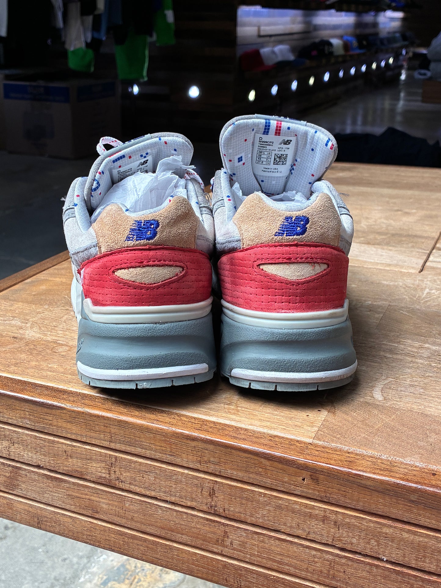 New Balance x Concepts 999 Hyannis Red 9M / 10.5W (Pre-Owned)