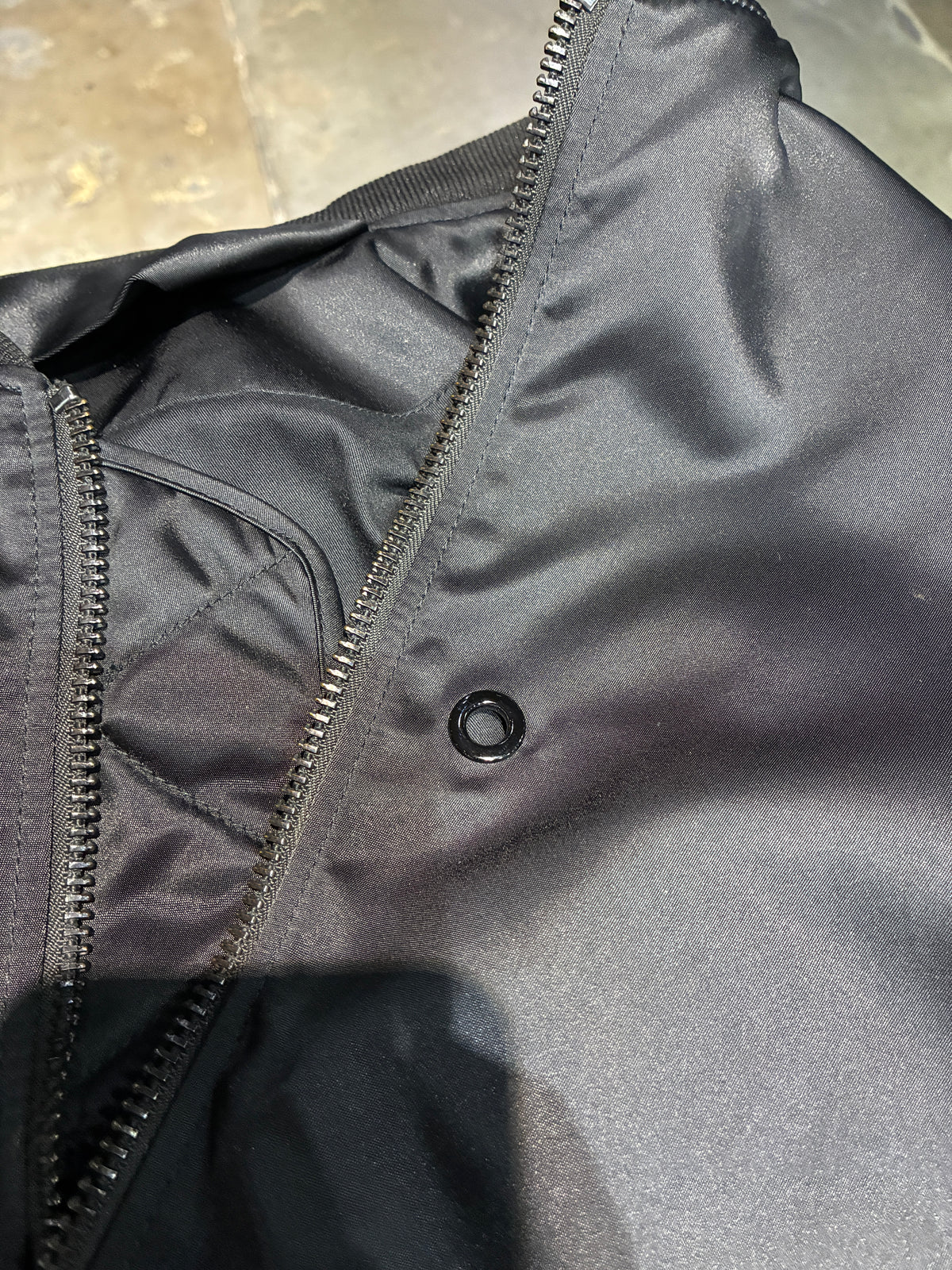 Acne Studios Selo Light Bomber Satin Jacket 48 (Pre-Owned)