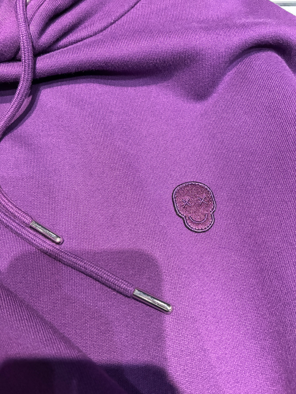 The Kooples Embroidered Hoodie Purple M (Pre-Owned)