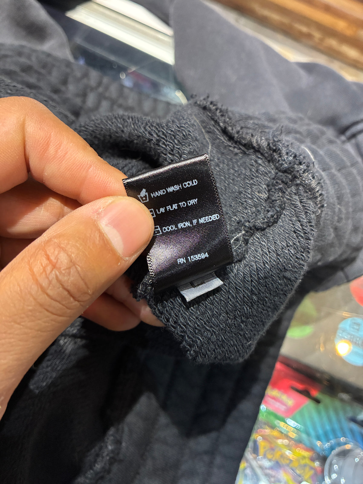 Feature Sun Fade Hoodie Vintage Black Large (Pre-Owned)