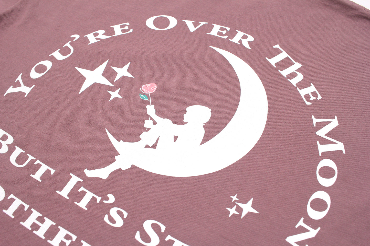 Rrose Over the Moon T-Shirt Mauve