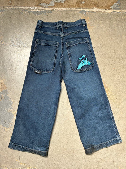JNCO 1101 LA Cannon Jeans Dark Stone 34 (Pre-Owned)