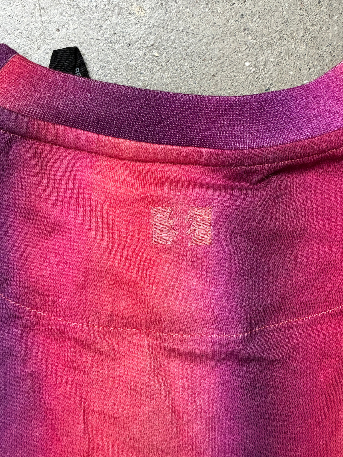 The Hundreds Tie Dye Long-Sleeve T-Shirt Purple Large (Pre-Owned)