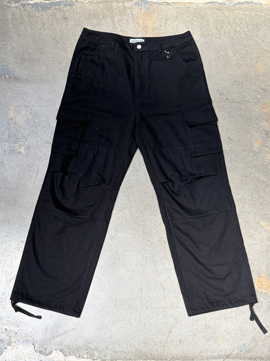 Sweats Collective Cargo Pants Black Large (34) (Pre-Owned)